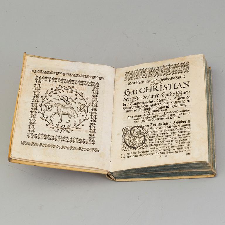 A book, Hans Nielssøn Strelow, 1633.