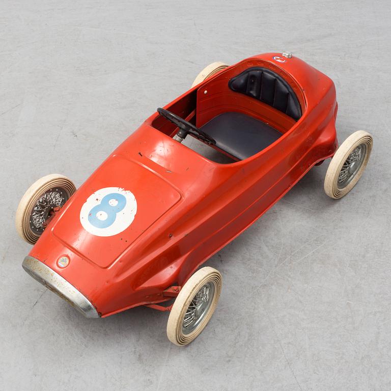 PEDAL CAR, Giordani, Italy, mid 20th century.