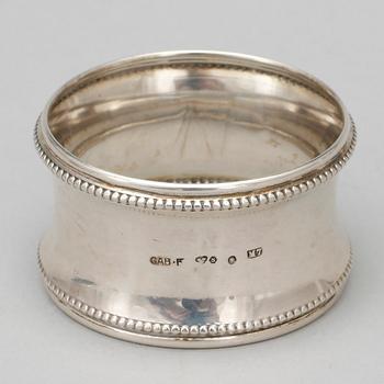 PARTI SILVER, 6 delar, bla K. Anderson. 1800-1900-tal. Tot ca 255 gram.