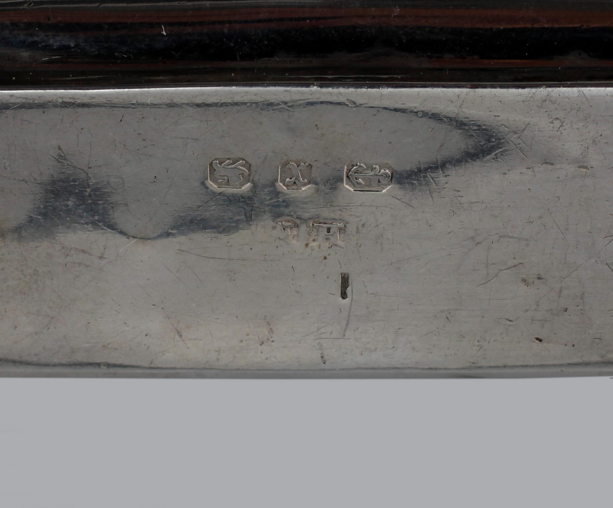 DOSOR, 5 st, silver, bl a Birmingham, England 1897, totalvikt ca 170 gram.