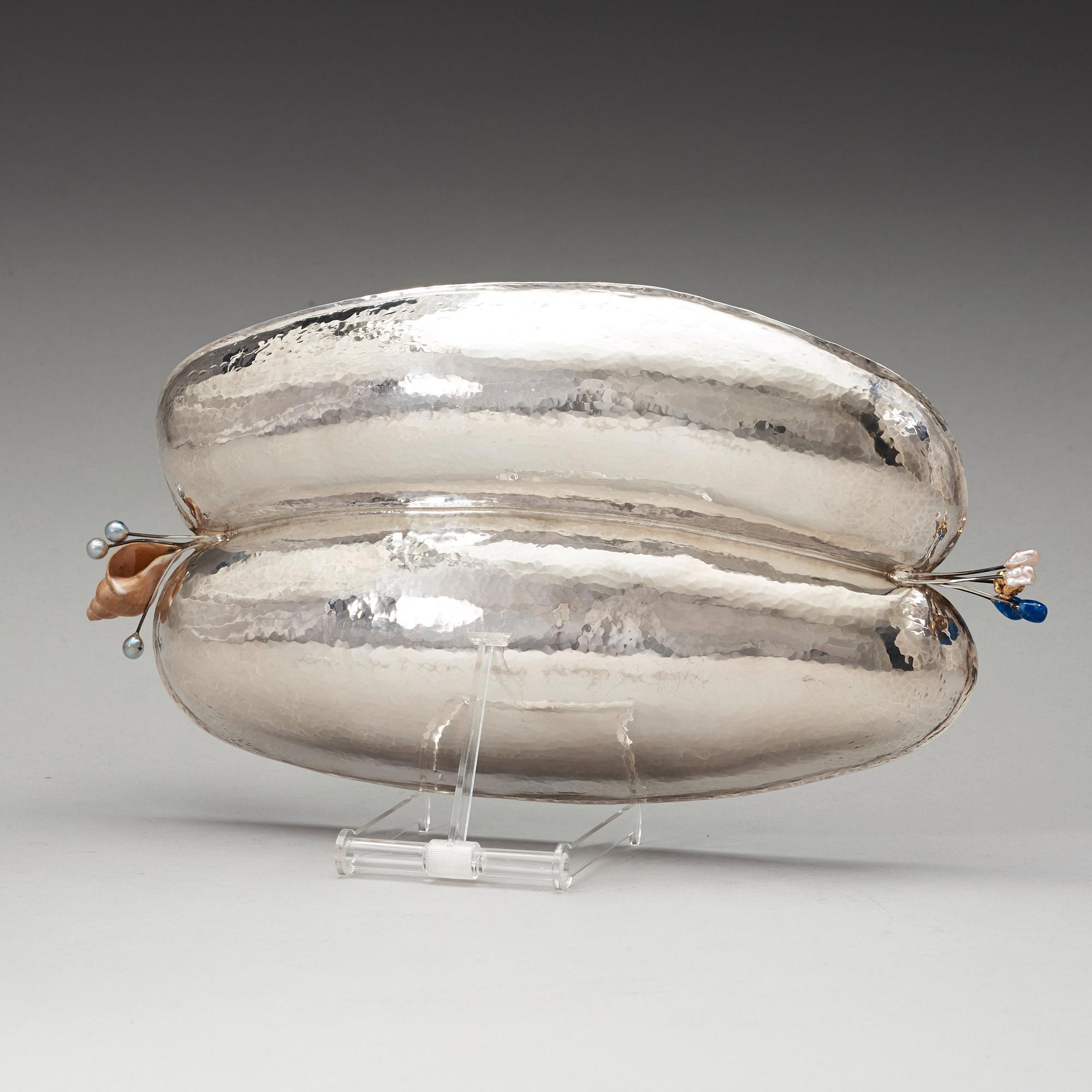 An Owe Johansson sterling bowl, Lund (Hven) 1993.