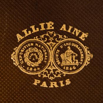 A French hat mould conformateur, Allié Ainé, Paris, latter half of the 19th Century.
