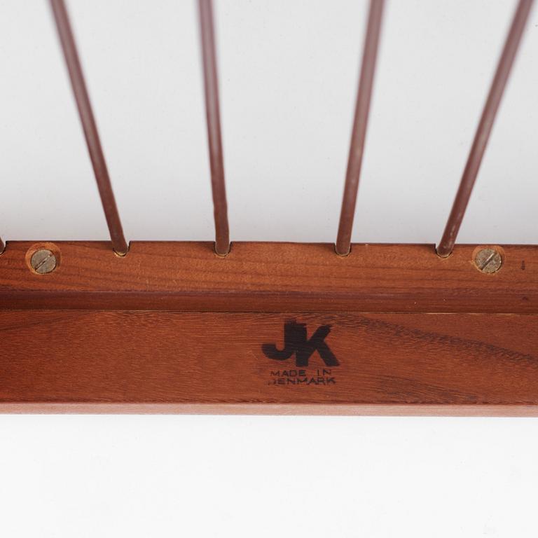 Hans Olsen, a pair of model '519' easy chairs, Juul Kristensen, Denmark, 1950's.