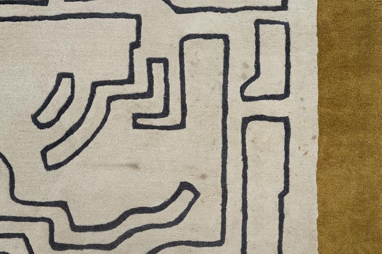 Rug, Massimo, "Fragment", India, contemporary. 350 x 250 cm.