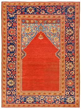 783. ANTIK/SEMIANTIK VÄSTANATOLISK. 153,5 x 115,5 cm.