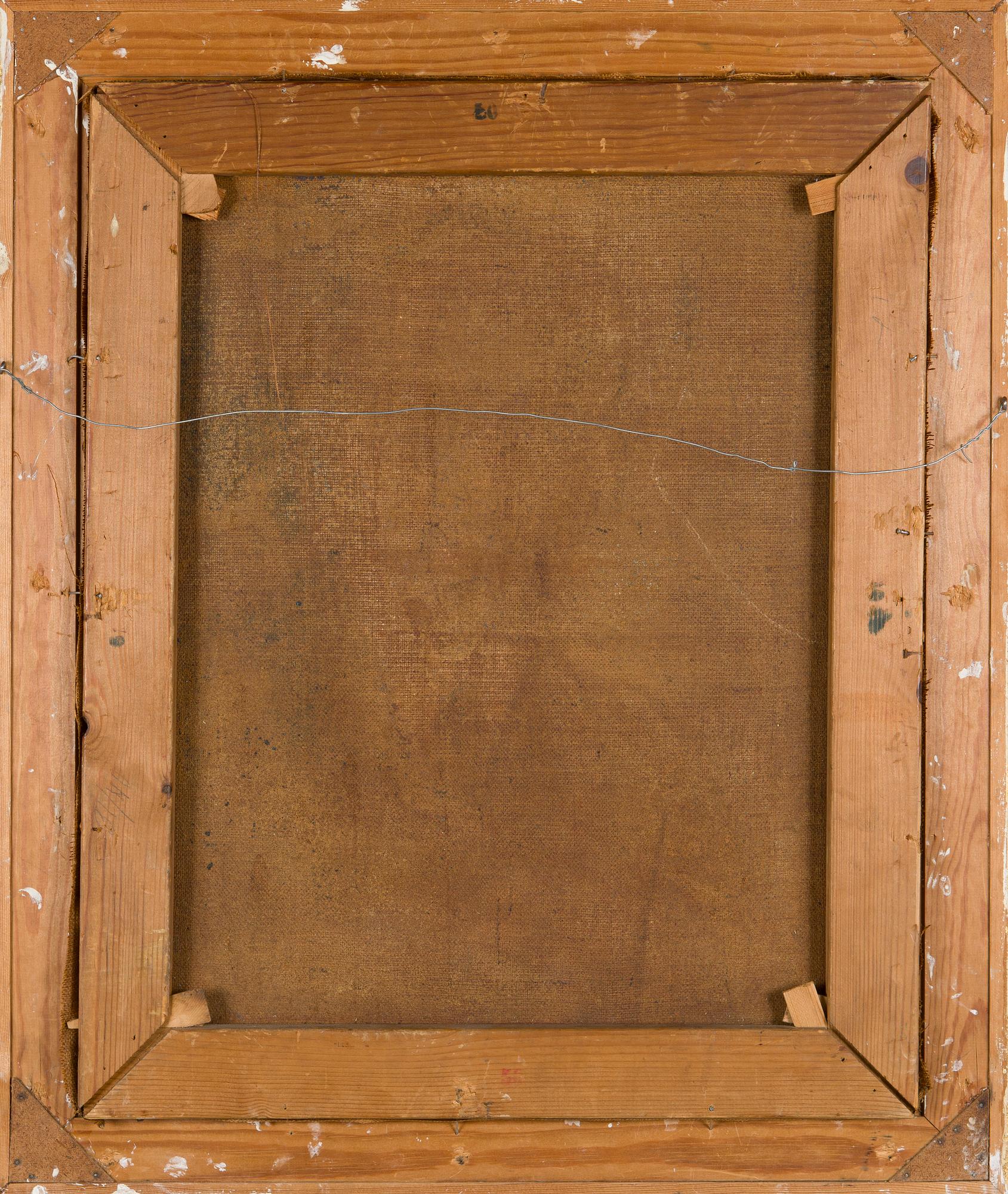 Hugo Backmansson, Self-Portrait.