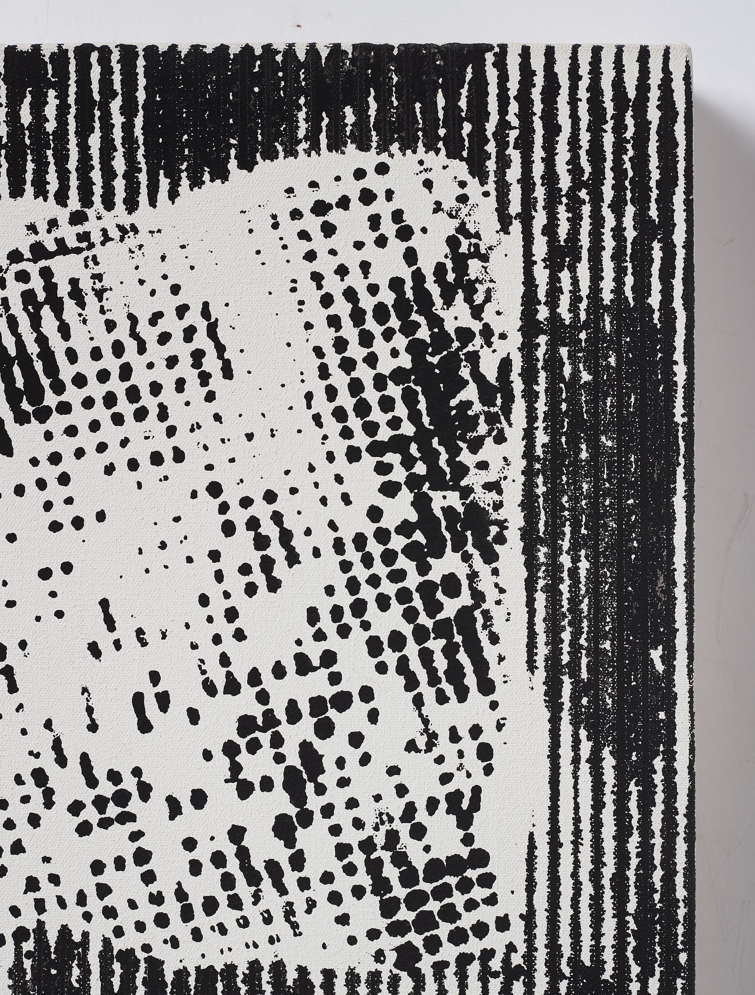 Steve di Benedetto, akryl på duk, signerad och daterad 1990 a tergo.