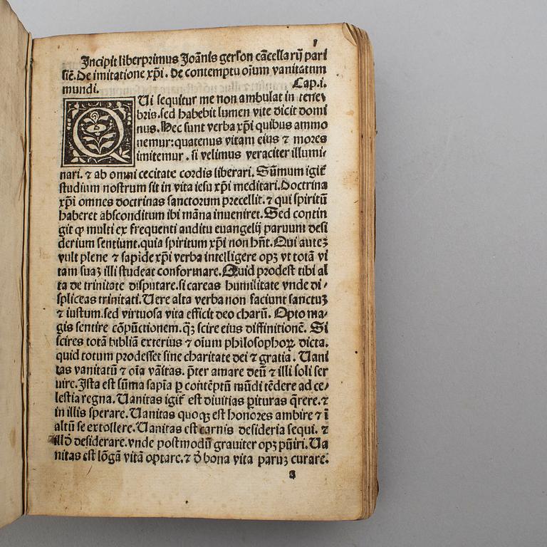 BOOK, Incunable, Venice 1496.