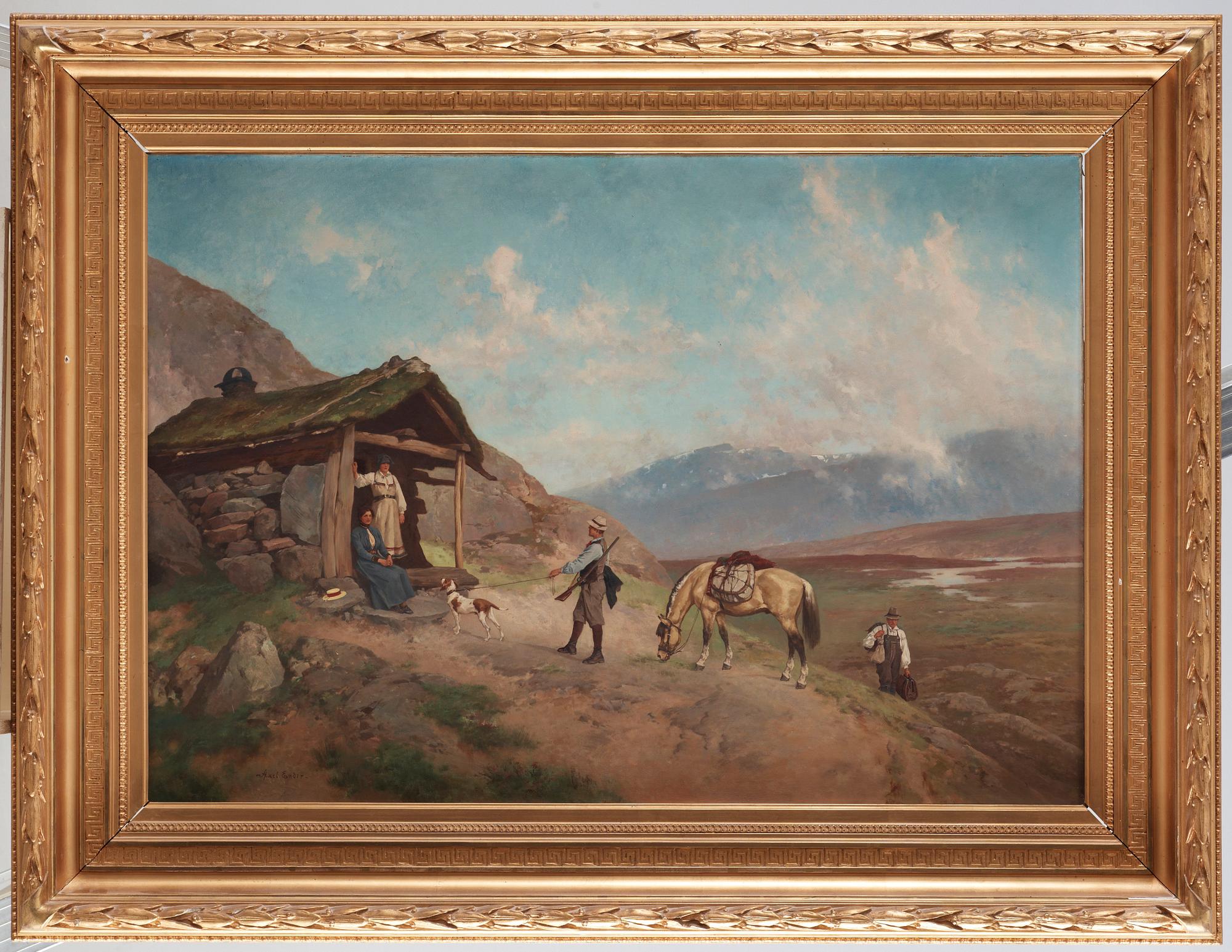 Axel Ender, The visit.