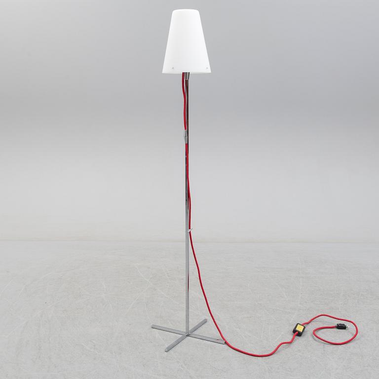 A 'Thuban Terra' floor light by Hannes Wettstein, Nemo, late 20th century.