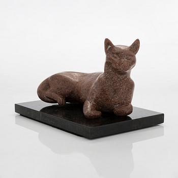 Seija Rustholkarhu, Laying Cat Figure.