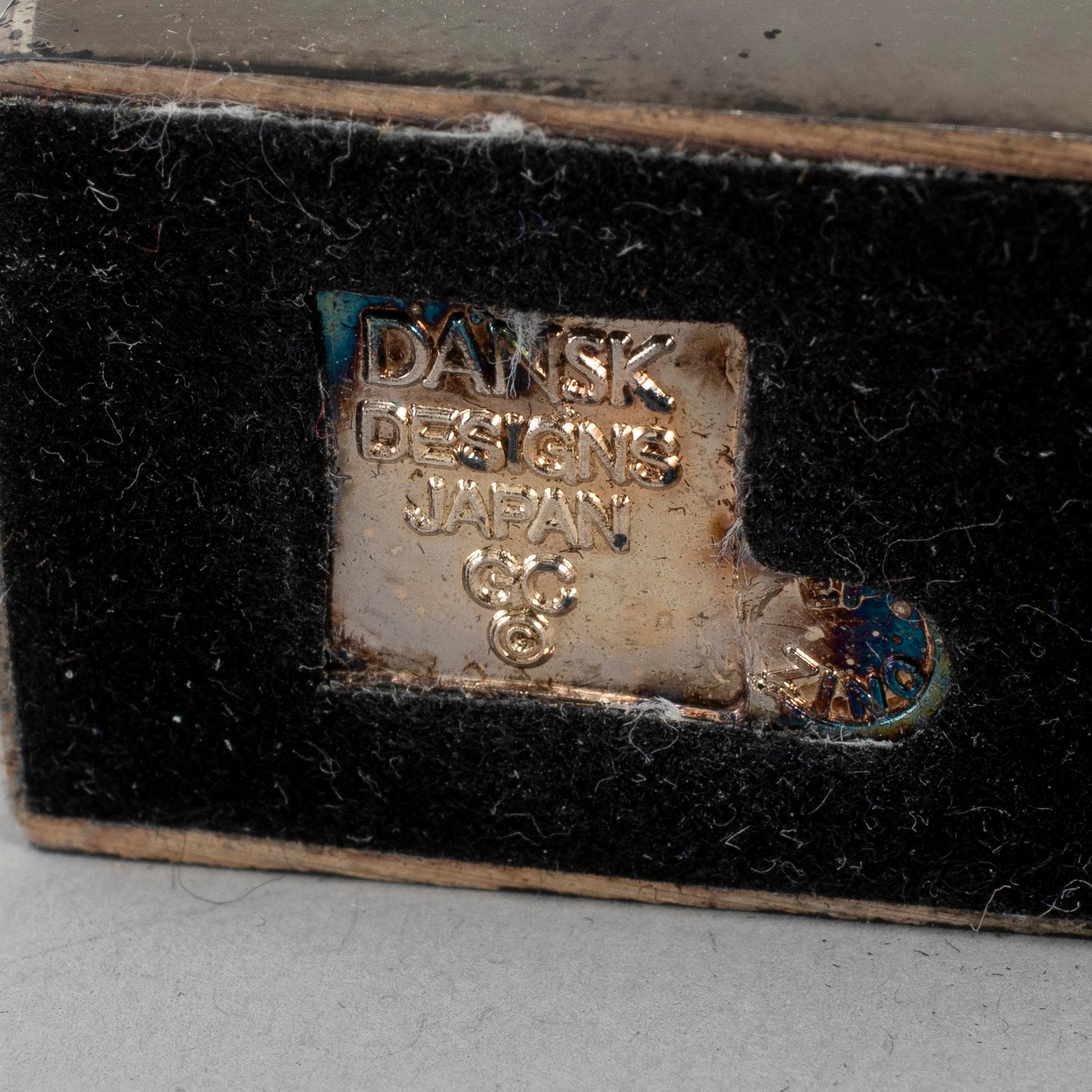 GUNNAR CYRÉN, 
 two silverplated figurines Dansk Design later part of the 20th century.
