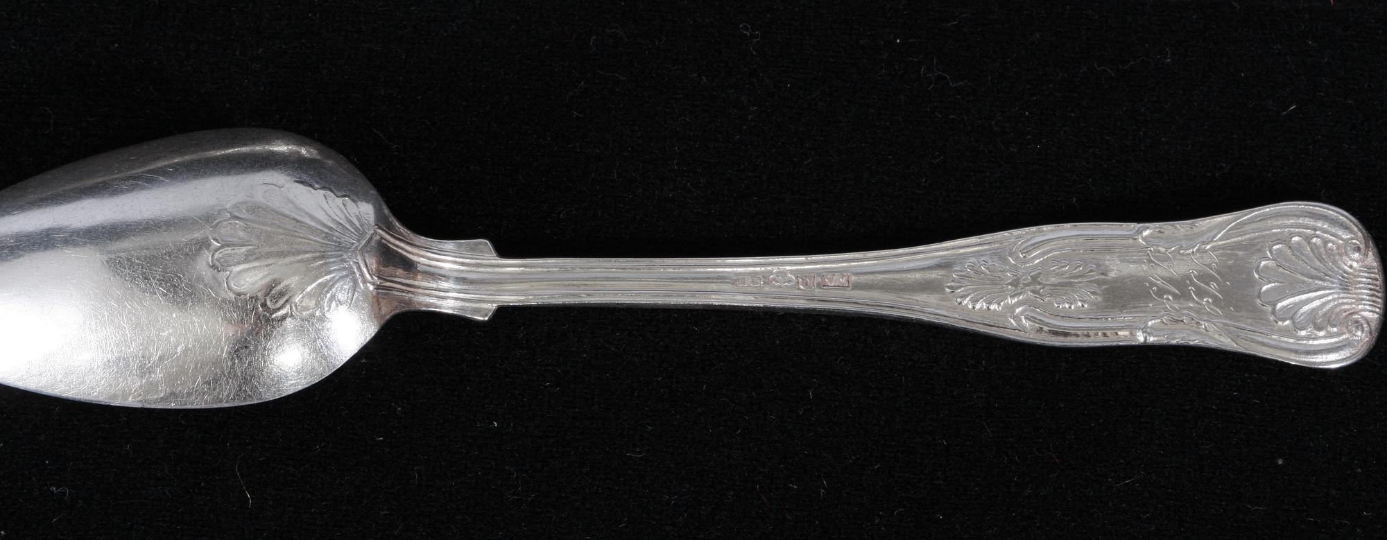 TESKEDAR, 17 st. Silver. Flertal mästare 1855-85.