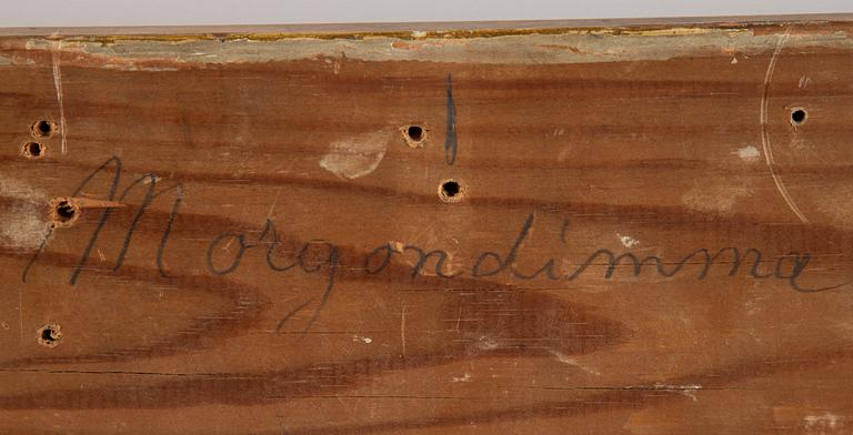 Axel Borg, oil on canvas, signed.