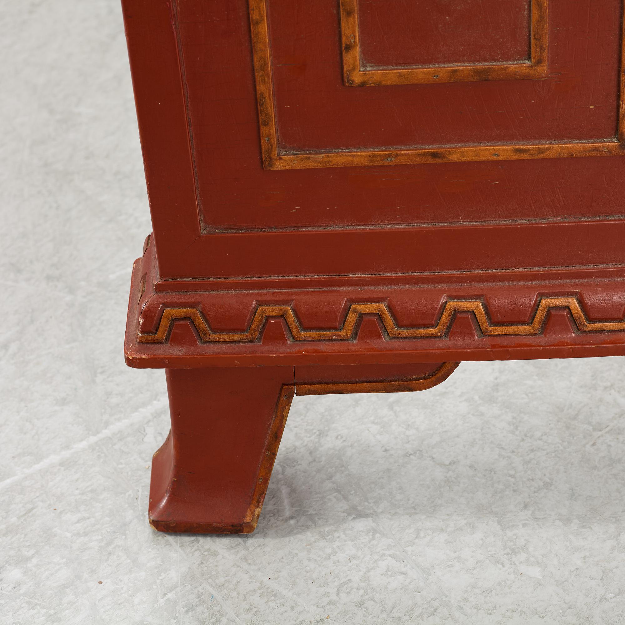 Axel Einar Hjorth, a pair of "Åbo" bed frames, Nordiska Kompaniet, Swedish Grace, 1920s-30s.