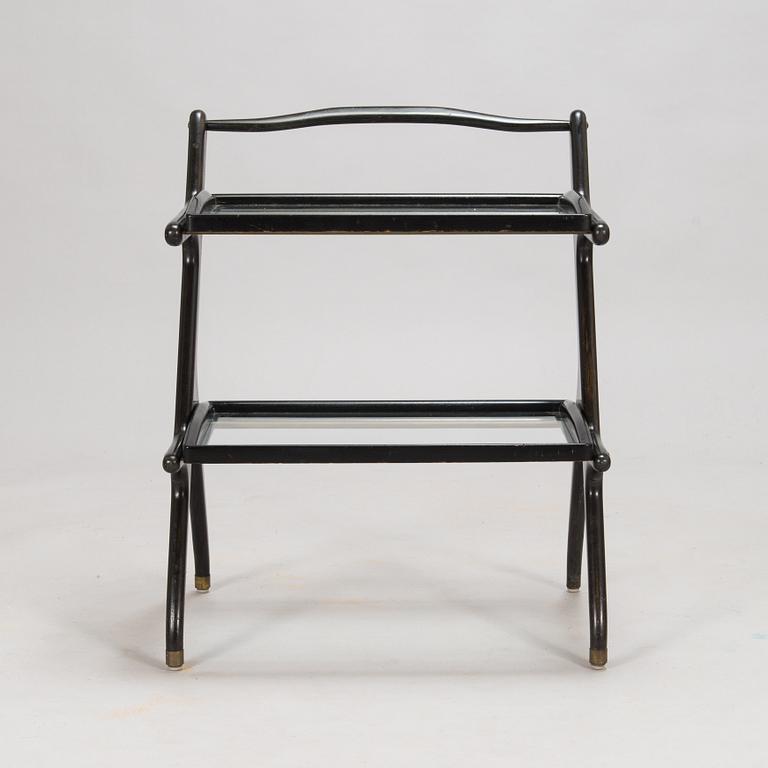 A serving trolley, 'Milano', Keravan puusepäntehdas, Stockmann, Finland. 1950s-1960s.
