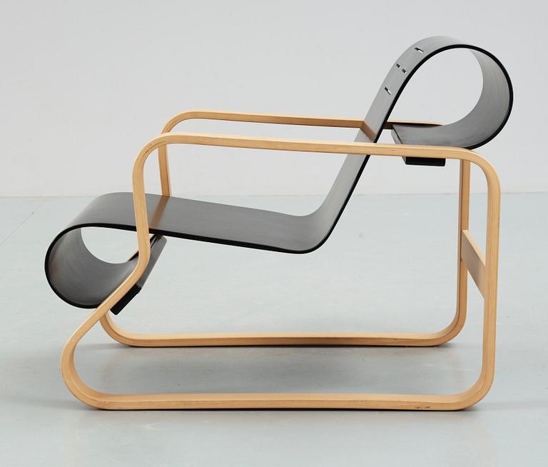 FÅTÖLJ, "Paimio", Alvar Aalto, för Artek, Finland.