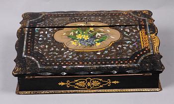 SKRIVSCHATULL. 1800-talets andra hälft.