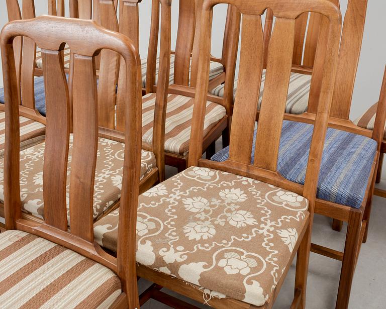 MATSALSGRUPP, 15 delar, "Ambassadör", Carl Malmsten.