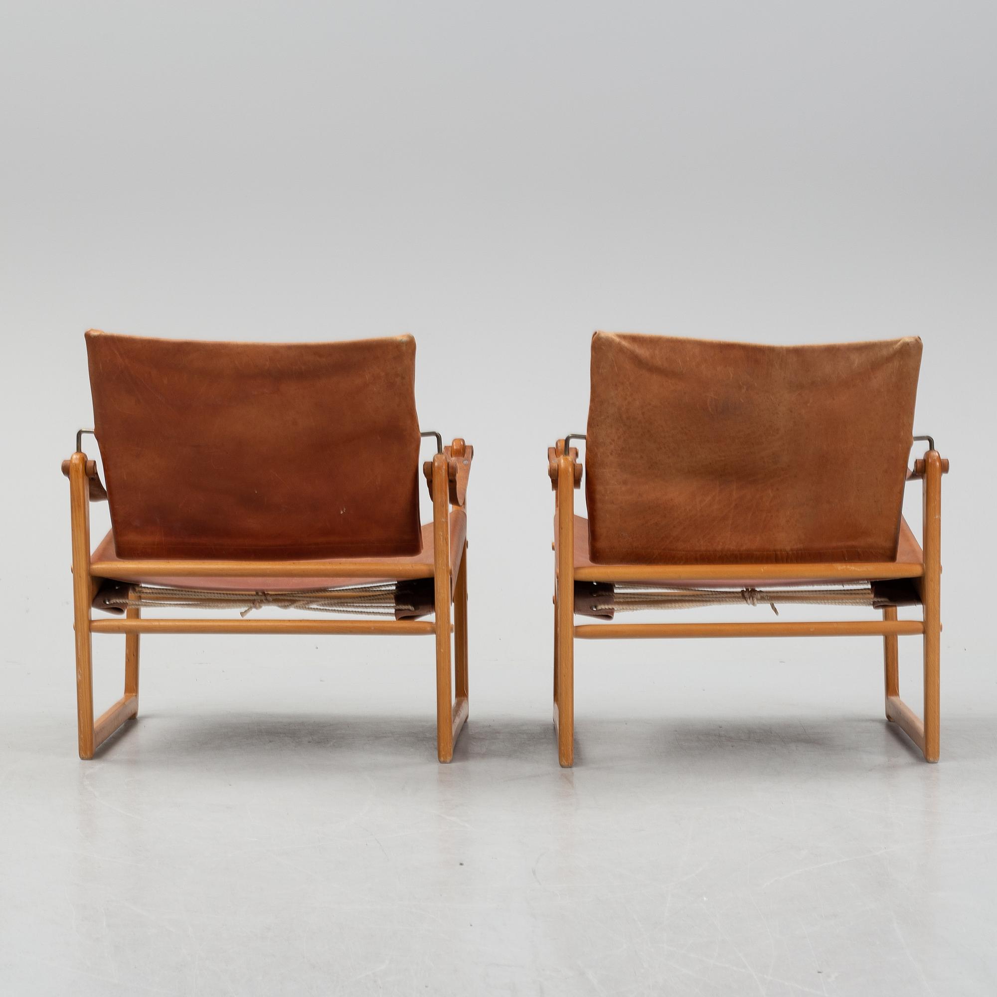 Bengt Ruda, fåtöljer ett par "Cikada" för IKEA, formgiven 1964.
