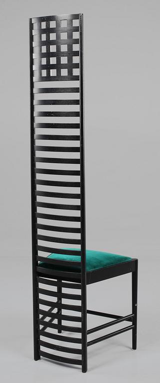 STOL, "Hill House", Charles Rennie Mackintosh för Cassina, Italien, 1900-talets andra hälft.