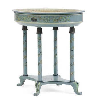 340. Carl Malmsten, a Swedish Grace flower table, cabinetmaker Albin Johansson, Stockholm, for Villa Kvikkjokk, 1927.