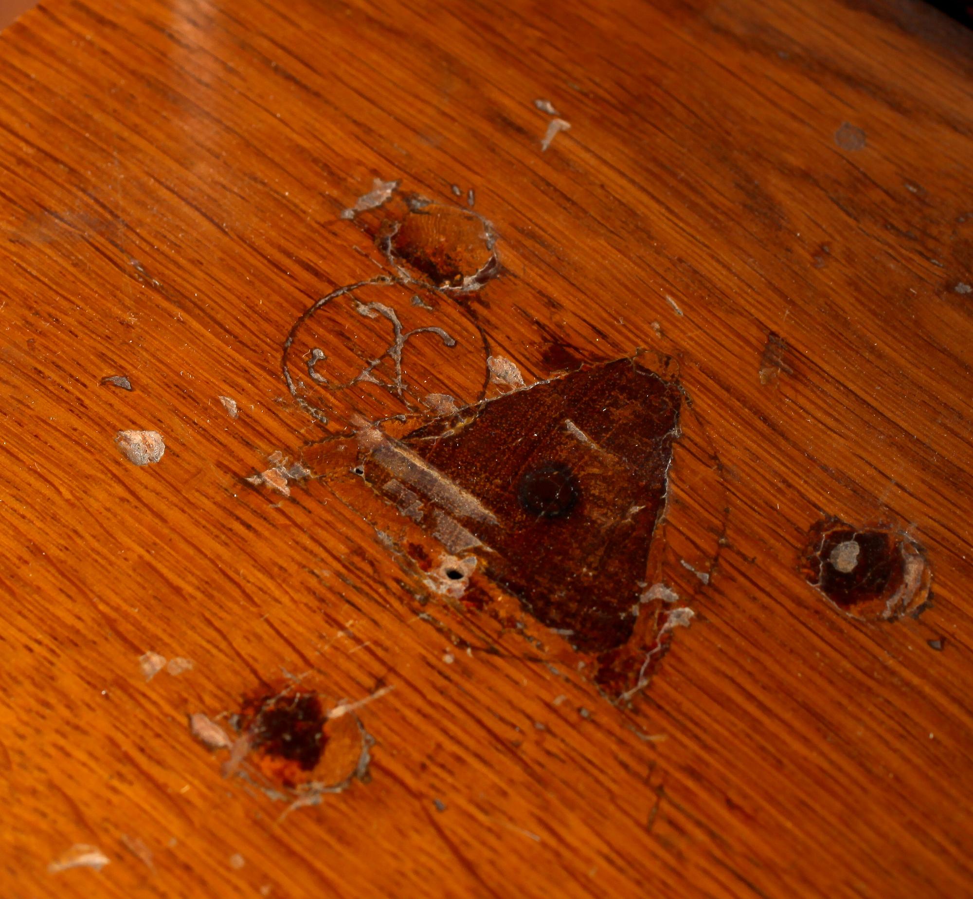 FÄLLBORD, sent 1700-/tidigt 1800-tal.