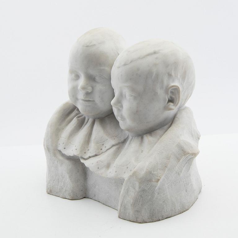 Evard Trulsson, skulptur, marmor, 1939.