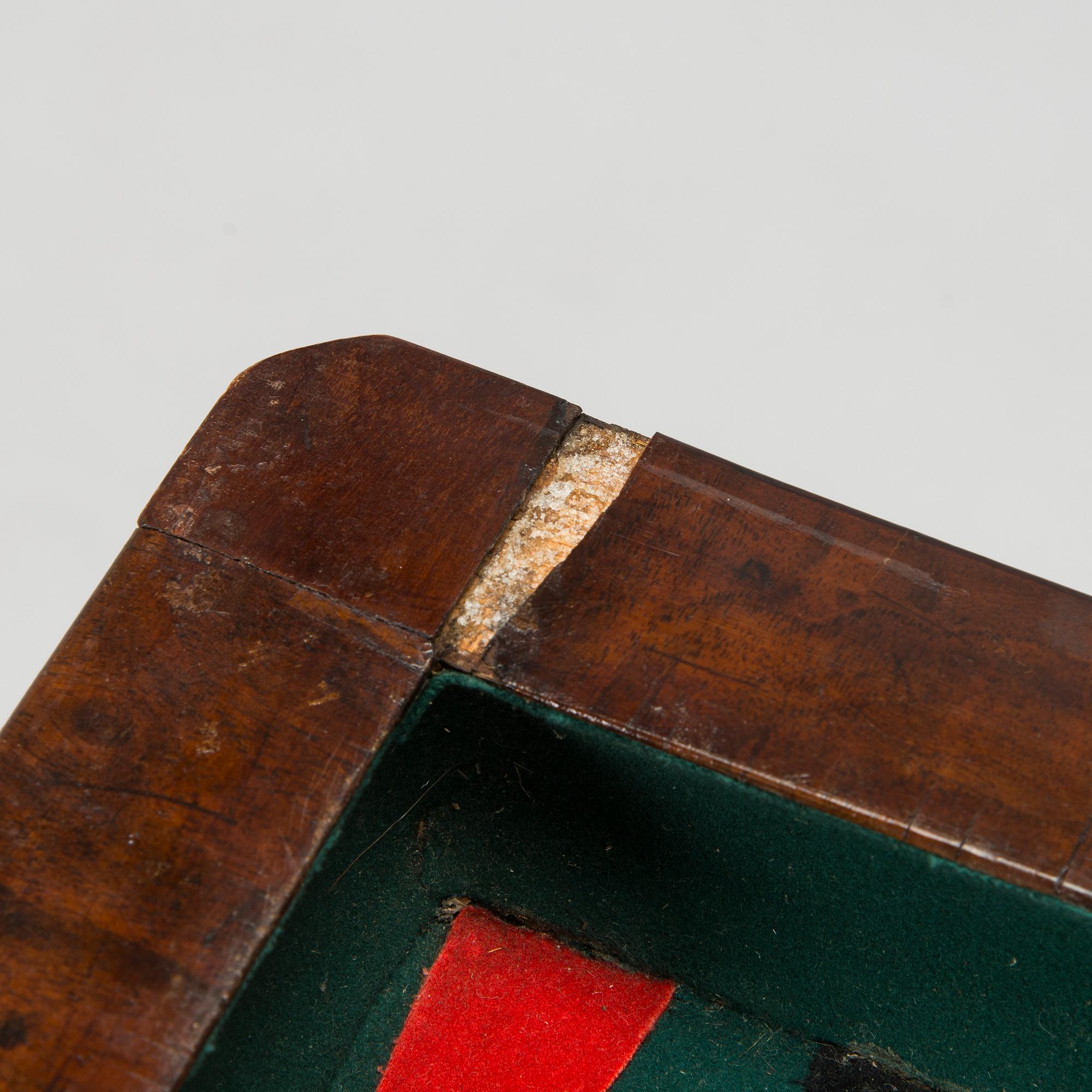 Spelbord, 1700-talets senare hälft. Rokoko.