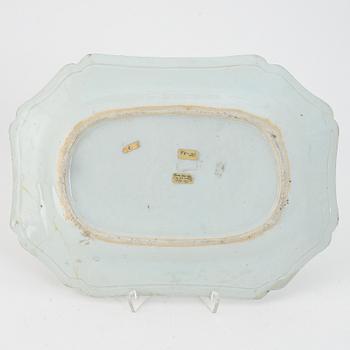 Fat, porslin, Kina, Qingdynastin, Qianlong (1736-95).