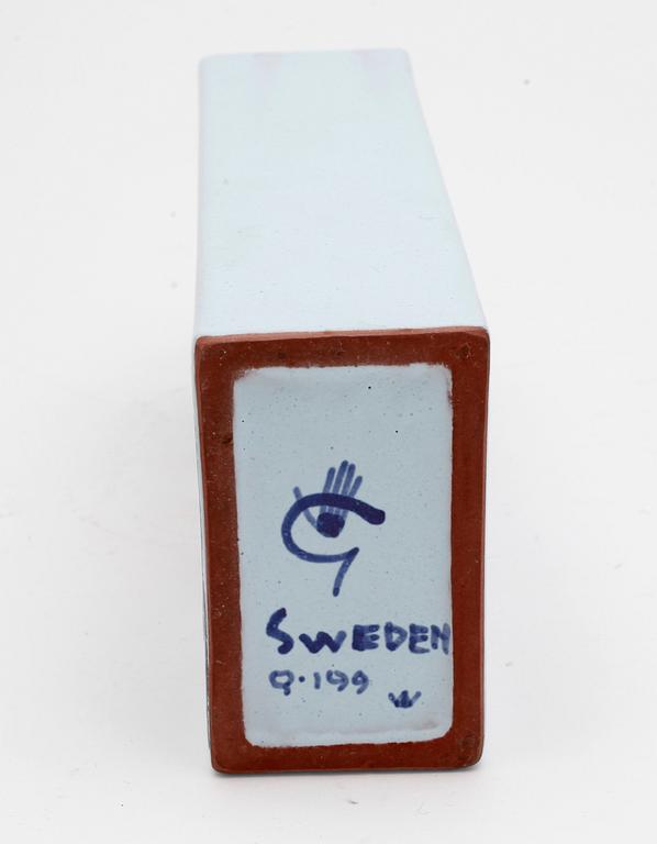 VAS, fajans, "Karneval", Stig Lindberg, Gustavsberg, 1900-talets andra hälft.