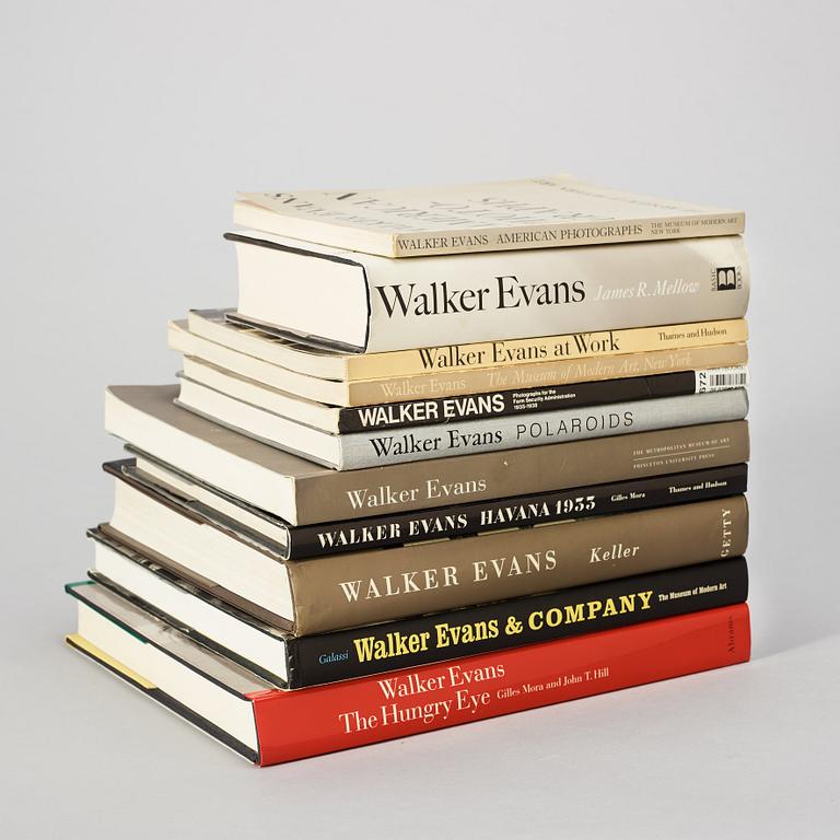 Photo books, 11, Walker Evans.