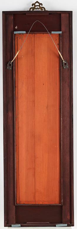 PLAKETTER, ett par, porslin. Kina, 1900-tal.