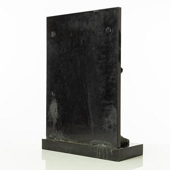 Gudmar Olovson, sculpture. Signed. Numbered. Foundry mark. Bronze, total height 51 cm, length 35 cm.