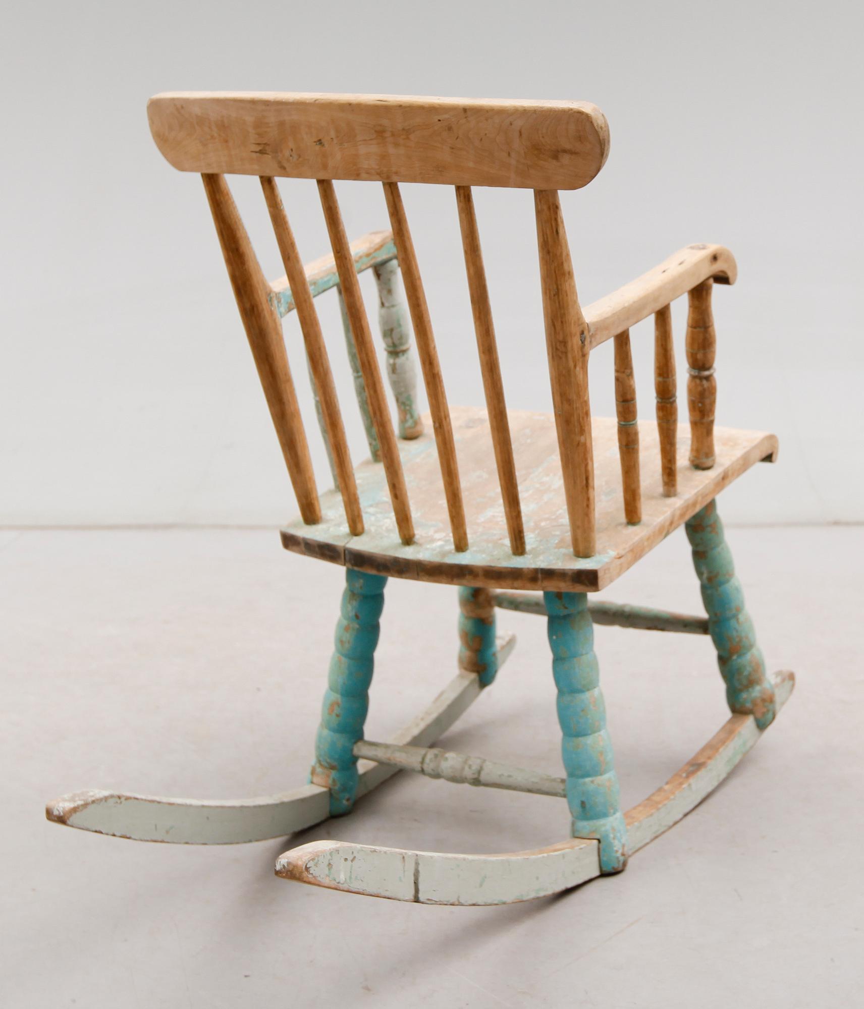 BARNGUNGSTOL, omkring år 1900.