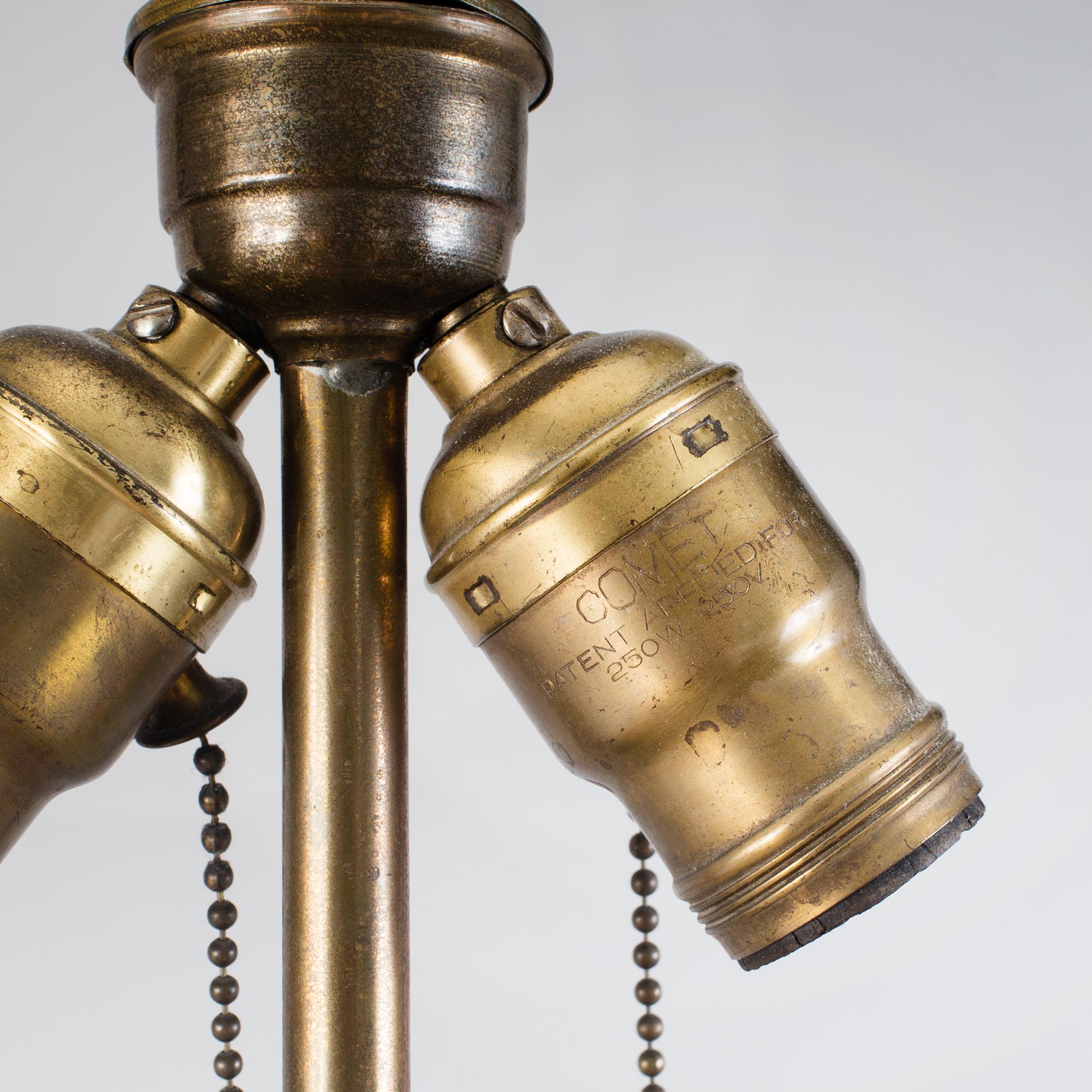 Table lamp, Gouda, Holland, early 20 th century.