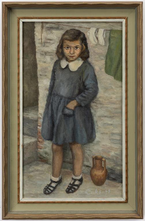 Oscar Luks Lundefjord, Standing girl.