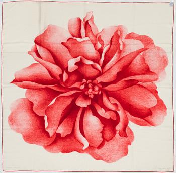 Hermès, "Une Rose Pour Alma", sjal.