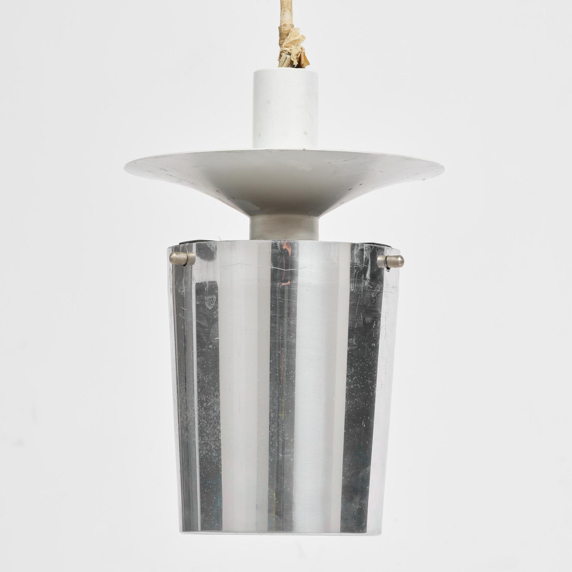 Poul Henningsen, an "Artichoke" ceiling lamp, Louis Poulsen, Denmark, 1960s-70s.