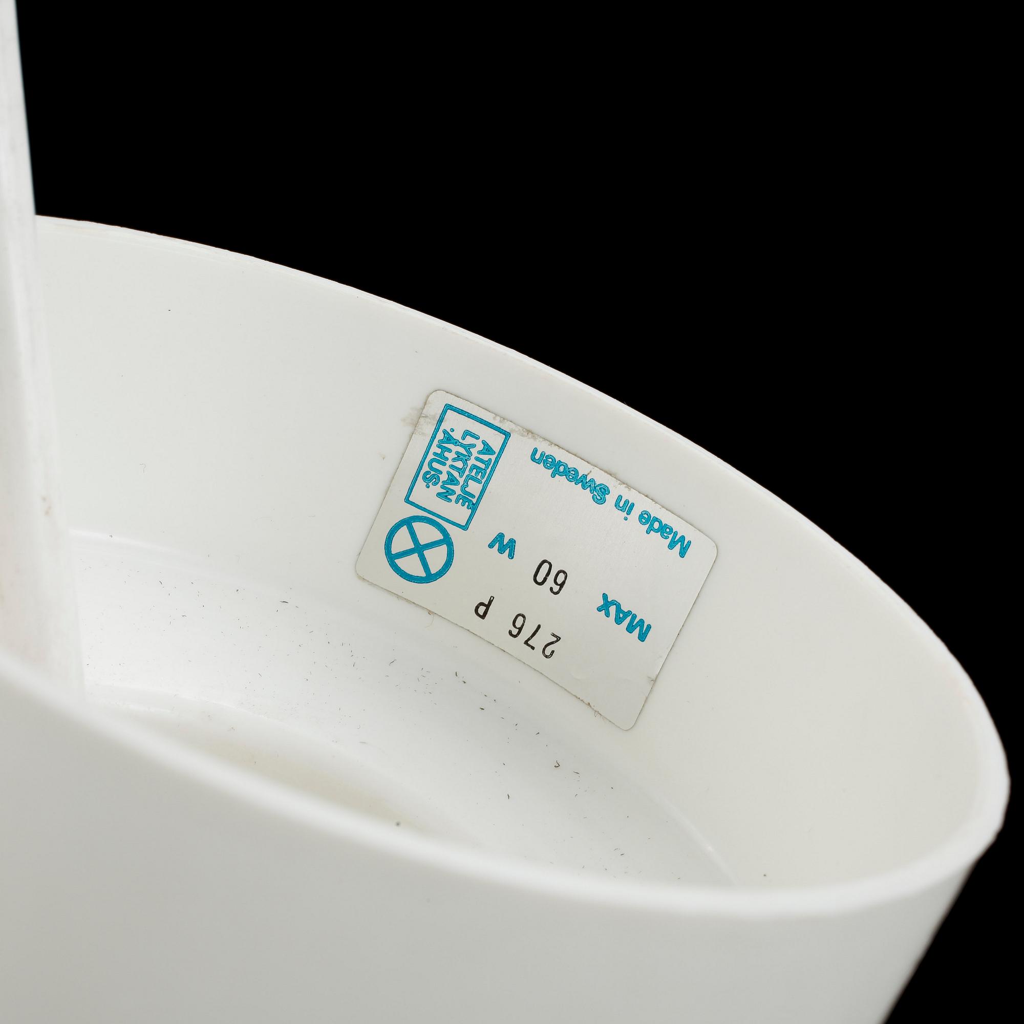 TAKLAMPA, "Crystal", Anders Pehrson, Ateljé Lyktan, 1970-tal.