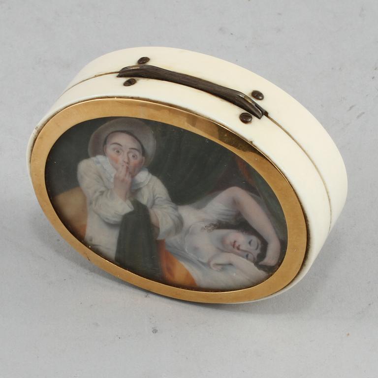 DOSA, sannolikt ben, 1800-talets mitt/andra hälft.