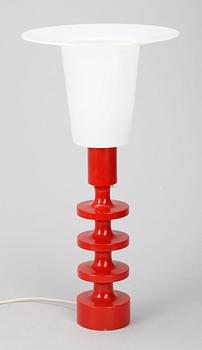 BORDSLAMPA, "Flens", Uno & Östen Kristiansson för Luxus, Vittsjö, 1960-tal.
