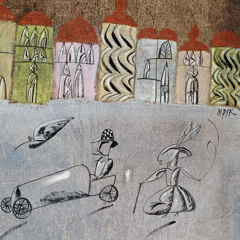 Madeleine Pyk, "Partitur G moll moln".