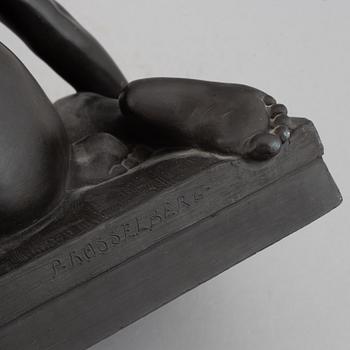 Per Hasselberg, efter. Sculptur, 'Grodan' ceramic, Jörgensen, Copenhagen, Denmark.