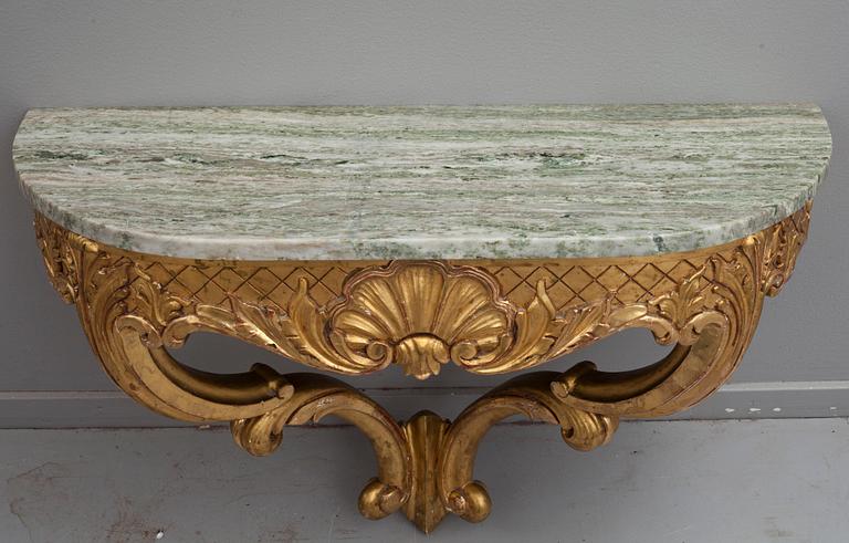 KONSOLBORD, rokokostil, 1900-tal.