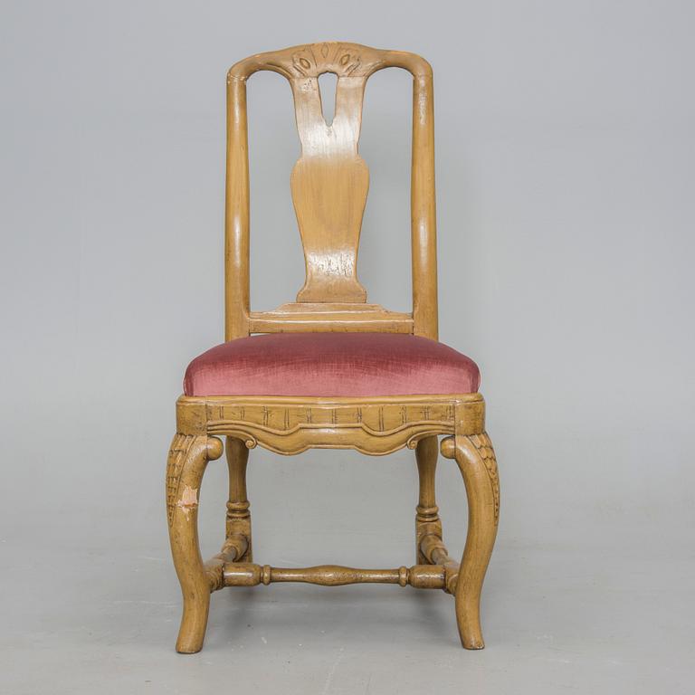 STOL, senbarock / rokoko, 1700-tal.