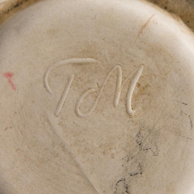 Toini Muona, Vas, keramik, signed TM.
