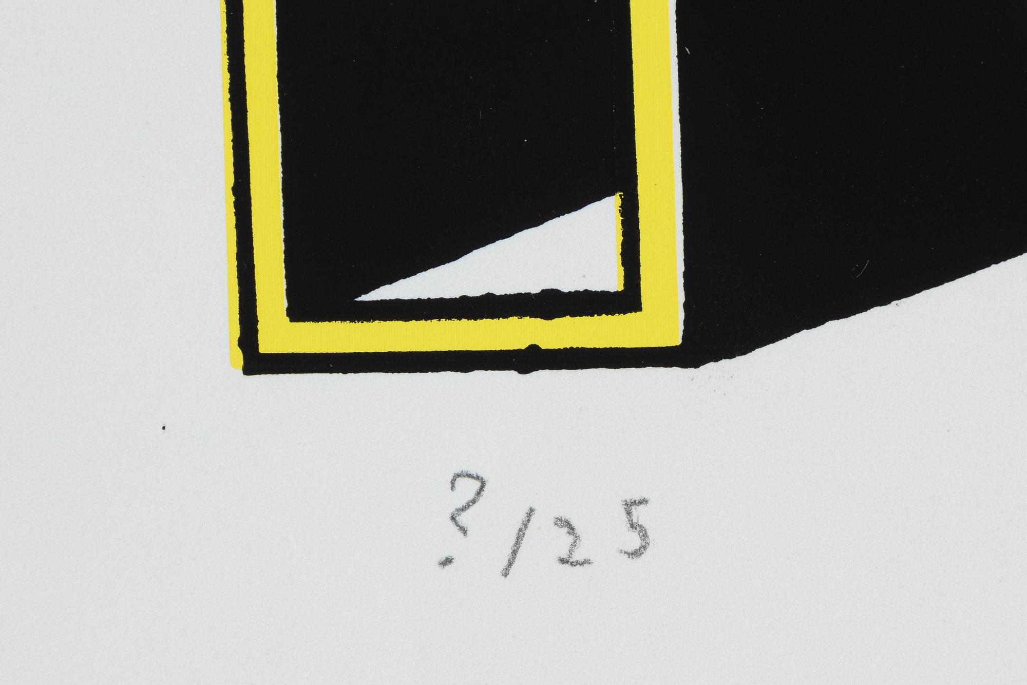 Matti Kujasalo, lithograph in colours, signed, numbered ?/25 and dated -71.