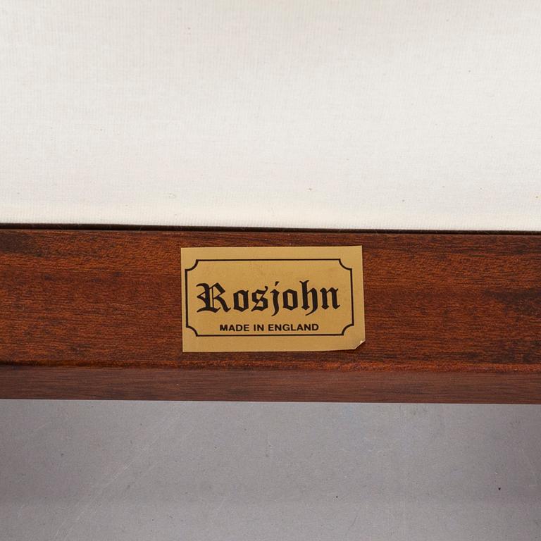 Ruokapöytä ja tuoleja, 13 kpl, Englanti. Tuolit merkitty Rosjohn.