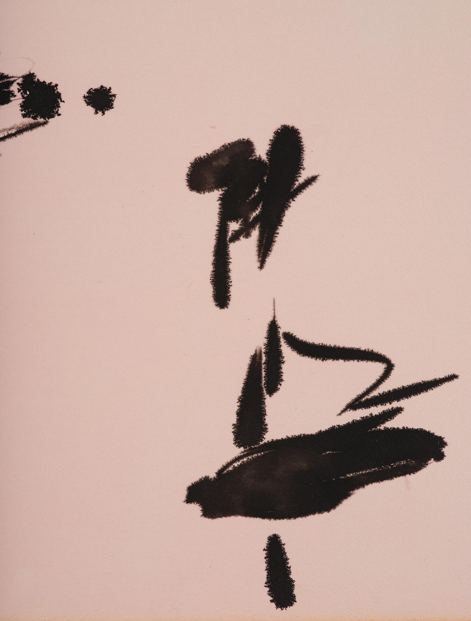 Jean Degottex, Untitled.